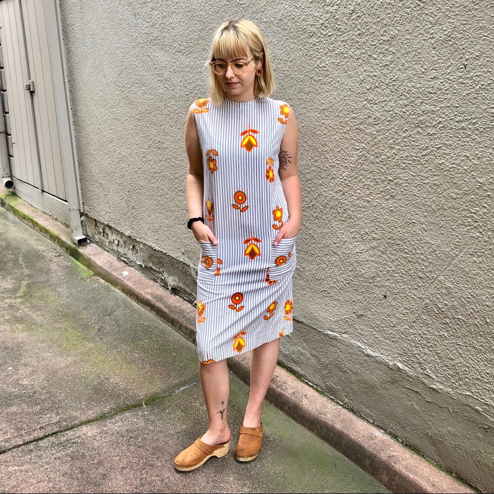 Vintage 60s/70s Shift Dress